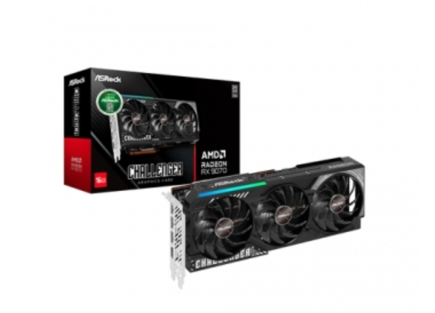 애즈락 라데온 RX 9070 Challenger D6 16GB