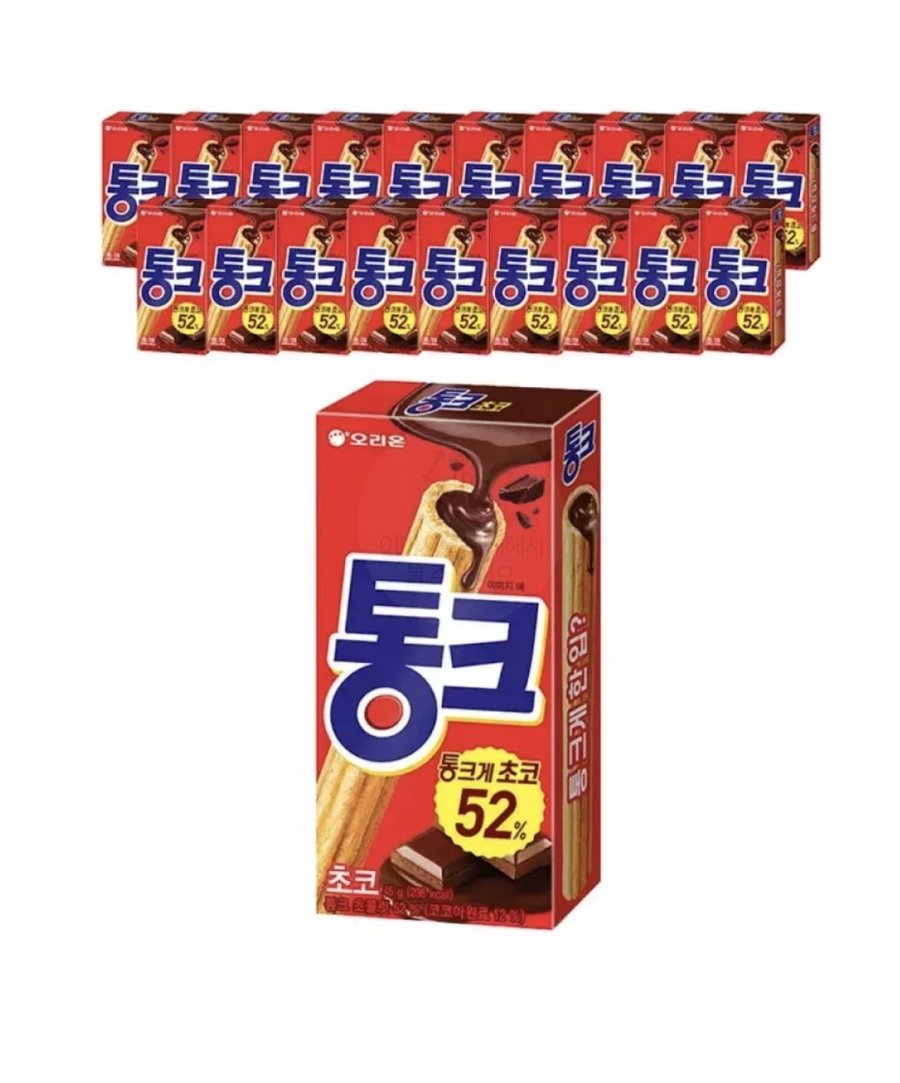 오리온 통크 초코, 45g, 20개 (티멤 13,460원/무료)