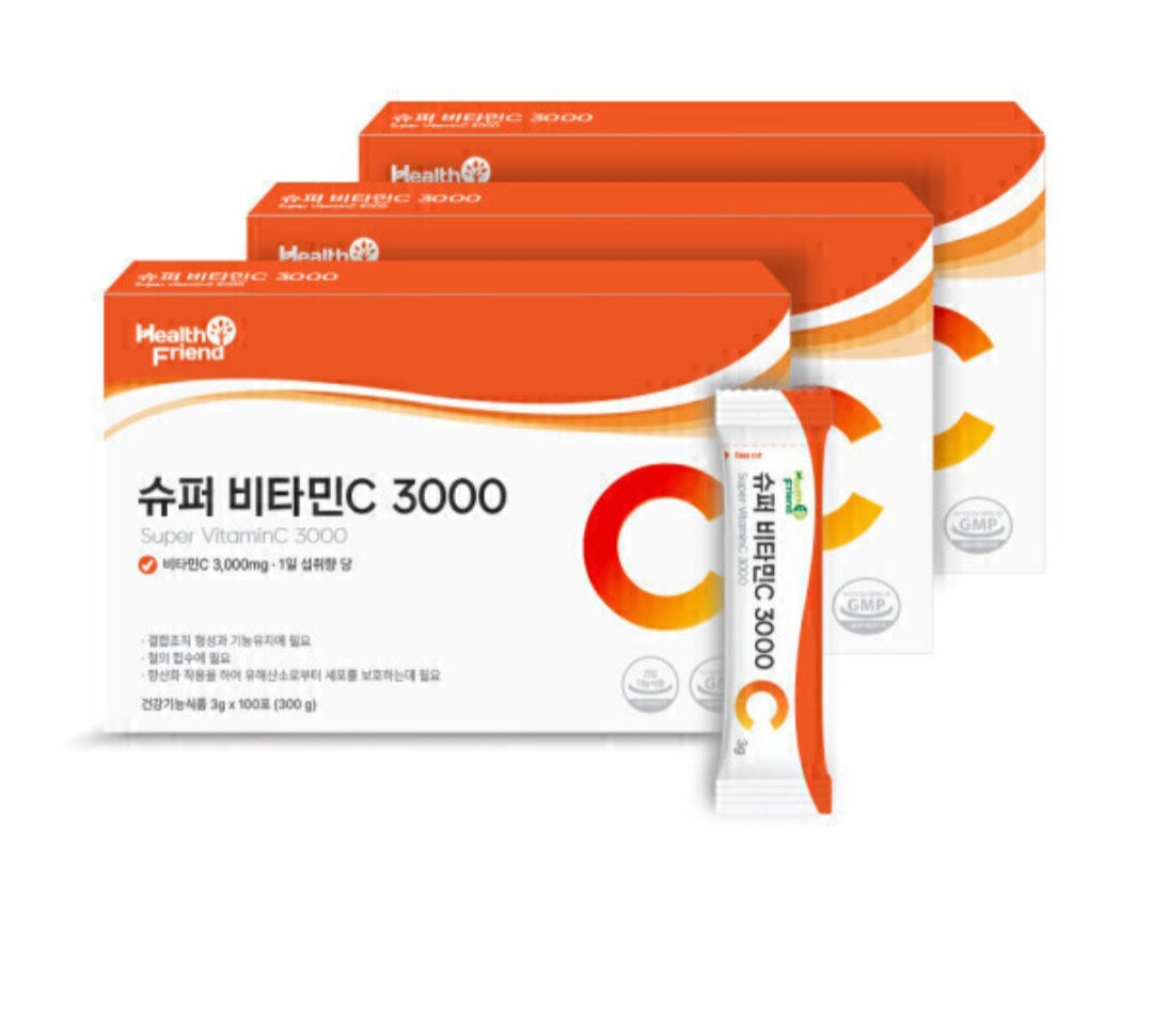 슈퍼 비타민C 3000 100포 x 3박스 (21,900원/무료)