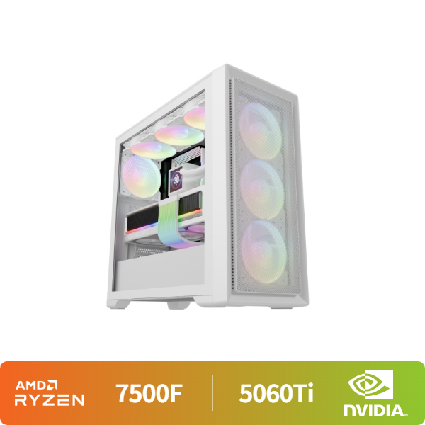 컴퓨존 7500F + 5060ti, 7800x3d + 5070 라이브 특가