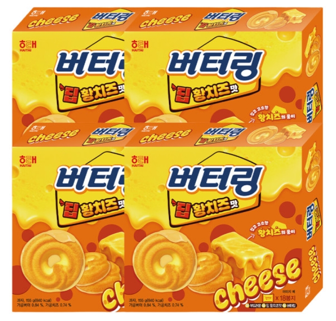 버터링 딥 황치즈맛 155g 4개 14,330원