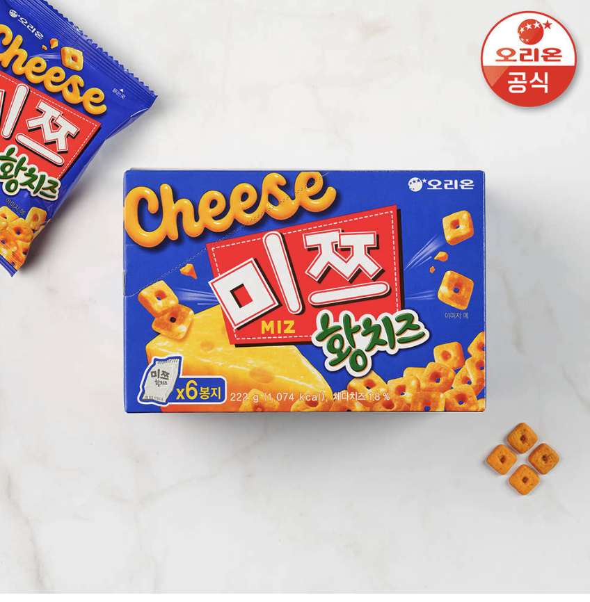 미쯔 황치즈 222g 4개 12,940원
