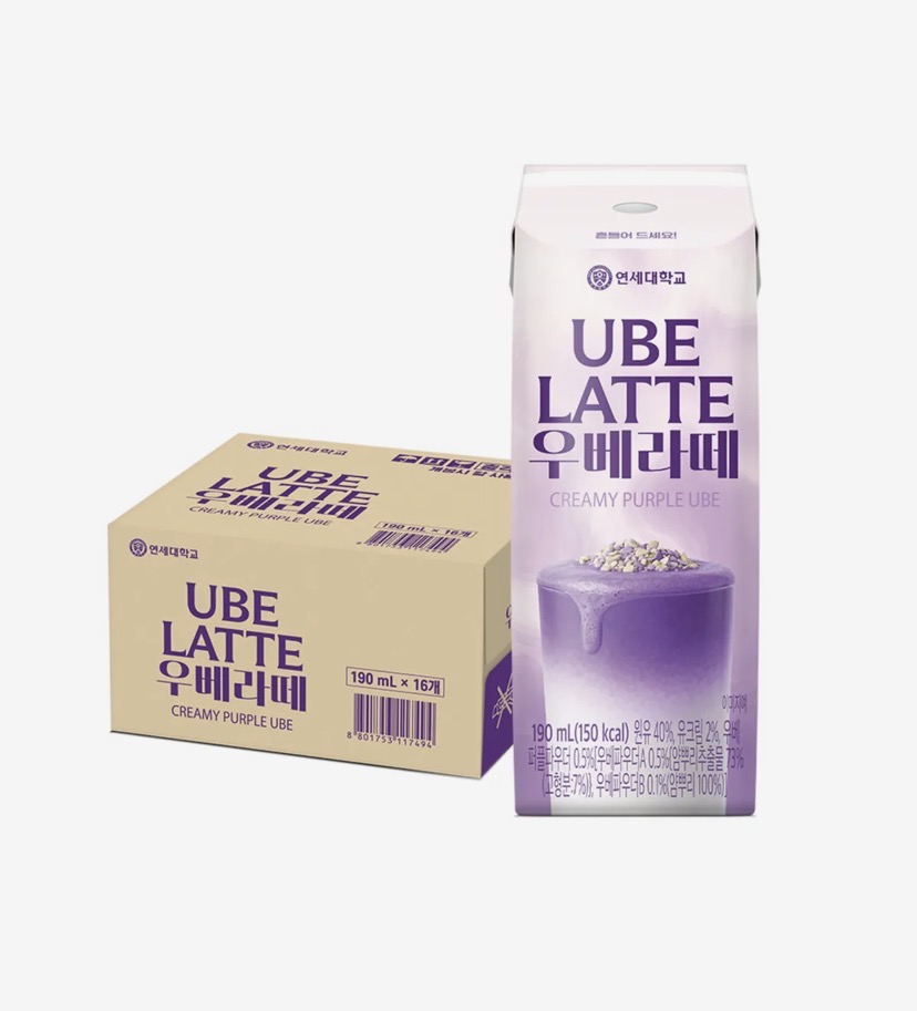 연세 우베라떼 190ml 16입 11,780원
