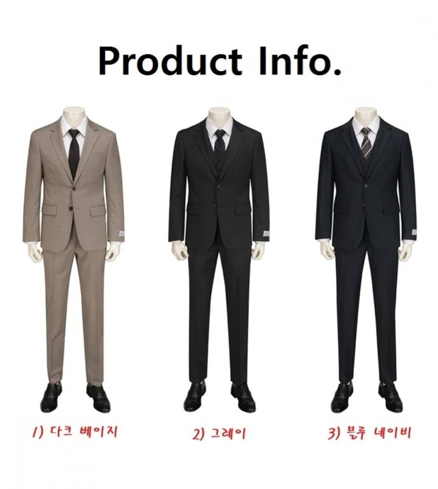 앤드지 REDA 수입원단 3계절용 정장 (98,260원/무료)