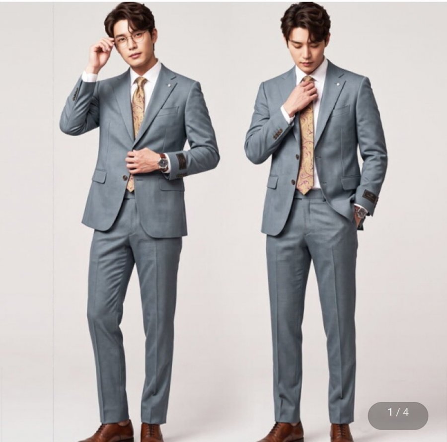 지이크 F/W 이태리 까를로바르베라 블루 수트 (174,800원/무료)