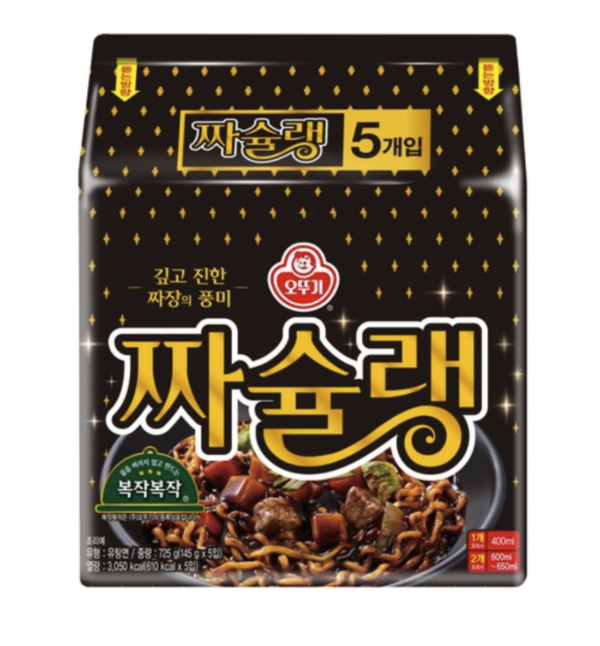 오뚜기 짜슐랭 145g, 5개 3,300원