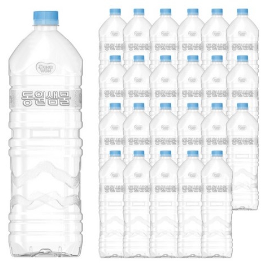 동원샘물 무라벨, 2L, 24개 9,790원