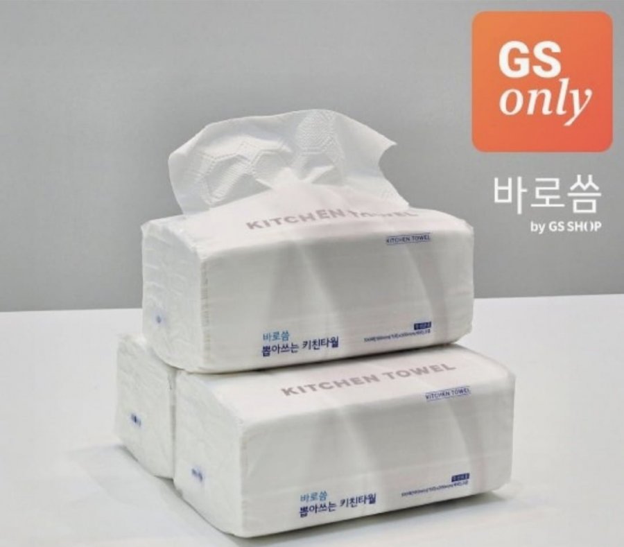 키친타월 100매 9팩 (4,165원/무료)