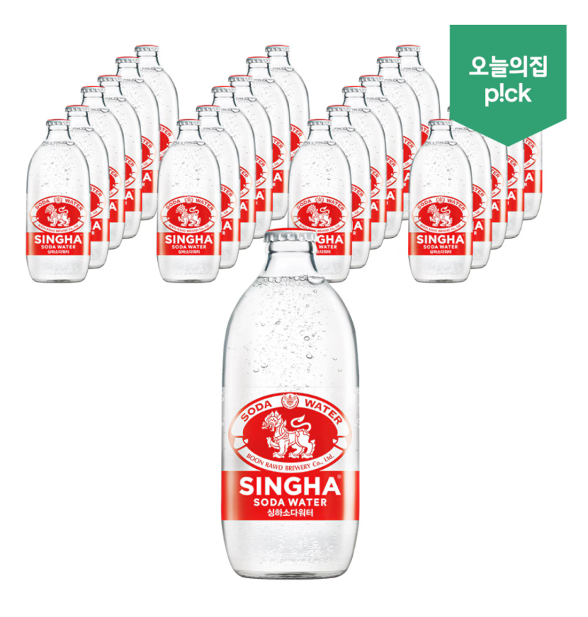싱하 소다워터 325mlX24병 17,820 원