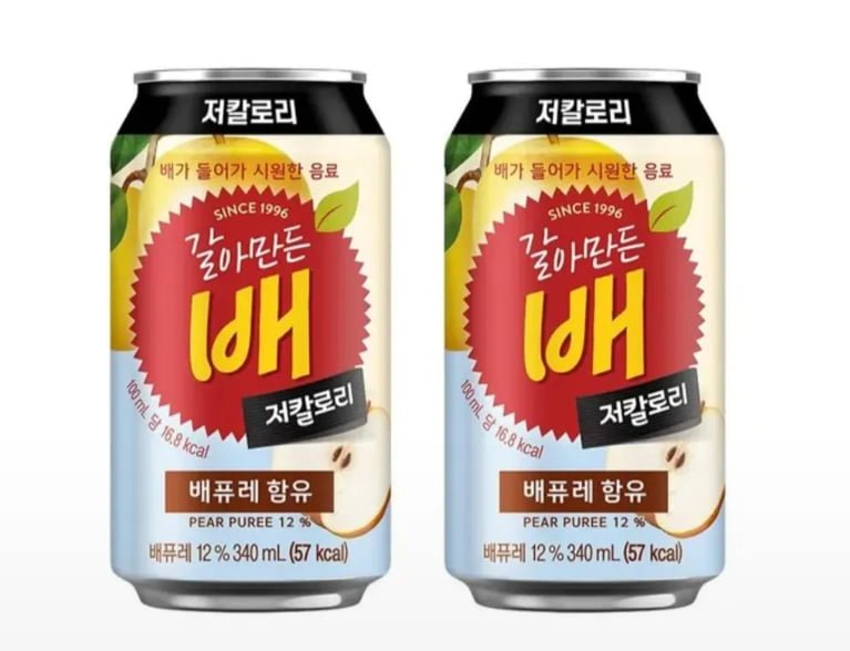 갈아만든 배 저칼로리 340ml 24캔 (10,270원/무료배송)