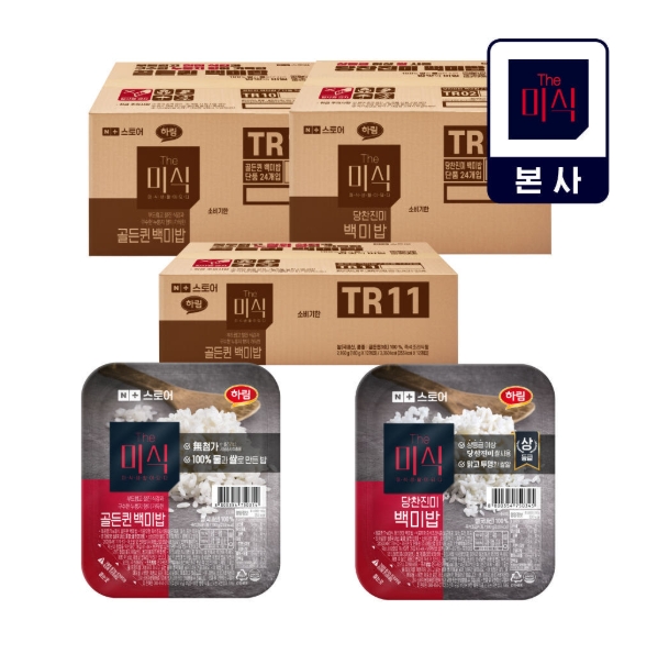 더미식 당찬진미 백미밥 200g 24개 16,400원