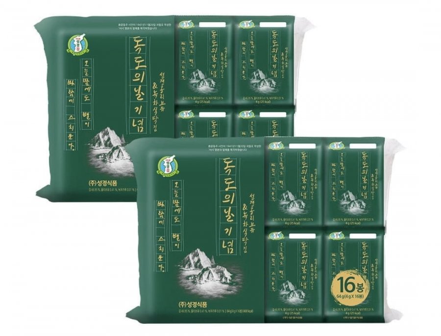 성경김 독도에디션 올리브녹차김, 구운란 대란, 깨끗한나라 촉앤감케어 와이드 (다양/무료)