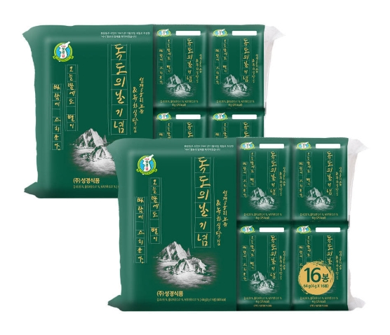 성경김 독도에디션 녹차올리브김 16개입, 2개 9,900원