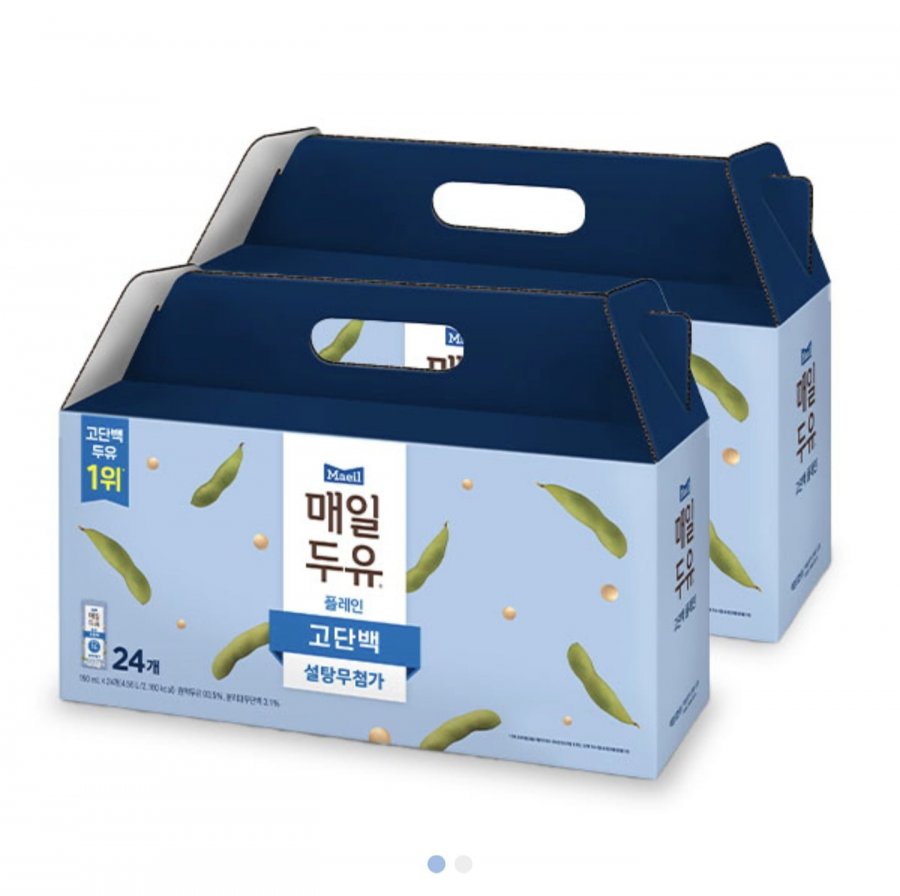 매일두유 고단백 플레인 저당두유 선물세트 48팩 (27,840원/무료)