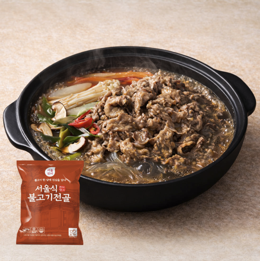 서울식 소불고기 전골420g 3,900원