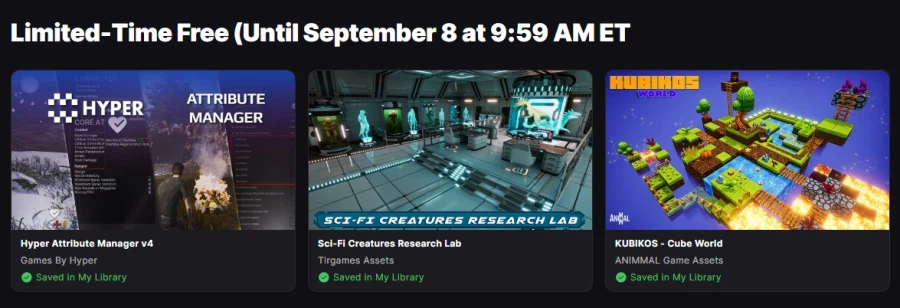 3D 에셋 3종 무료