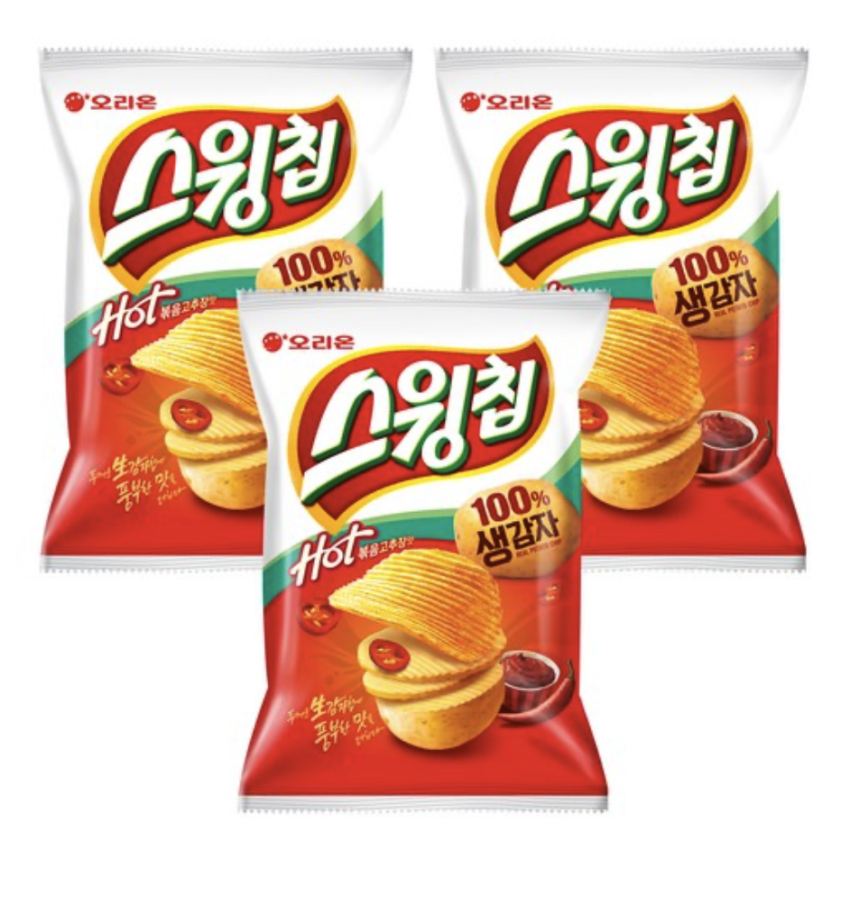 오리온 스윙칩 볶음고추장맛, 110g, 3개 4,800원