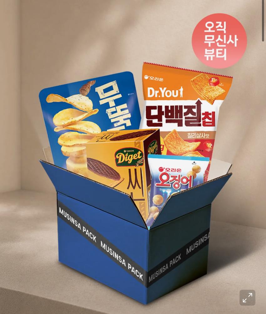 오리온 무씬사팩 과자모음 12,375원