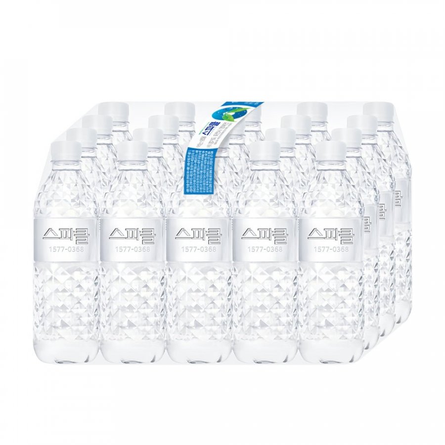 끌올 스파클 생수, 무라벨, 500ml, 80개 (8,800원/무료배송)