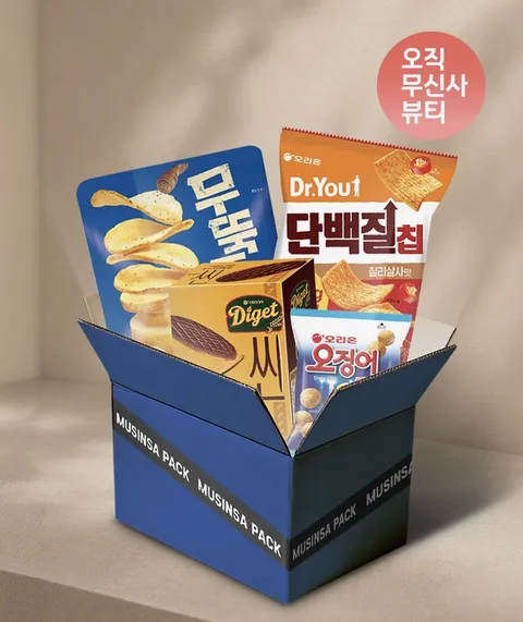 오리온 무씬사 팩 (12,380원)