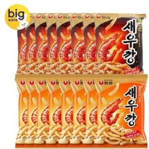 새우깡 8봉 + 매운새우깡 8봉 (14,990원 / 무료) - 특가