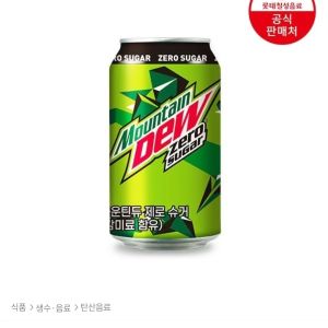 마운틴듀 제로슈거 355ml 24개 (13,500원 / 무료) - 특가