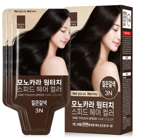모노카라 염색약 2개 3000원 무배