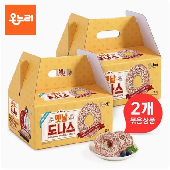 호정가 옛날도나스 16개입 1+1 총 32개 (15,120원/무료배송)