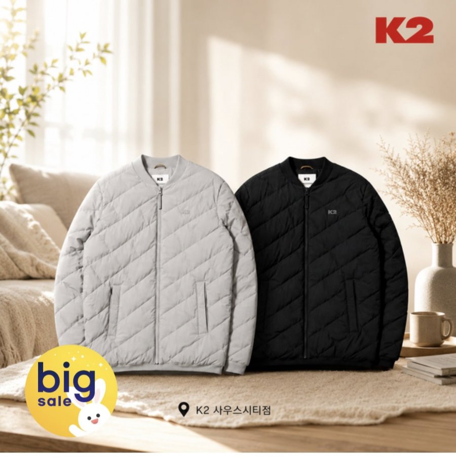 K2 실크스타 구스다운 (93,800원/무료)