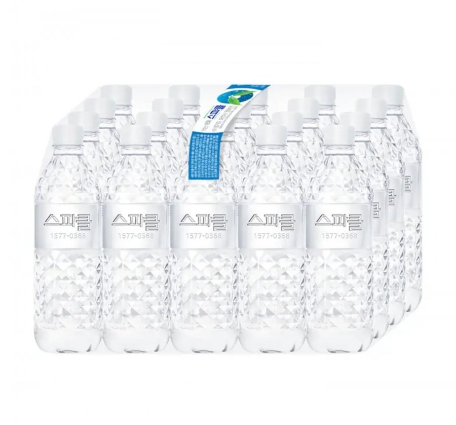 스파클 생수 무라벨 500ml 80개 (8,800원/무배)