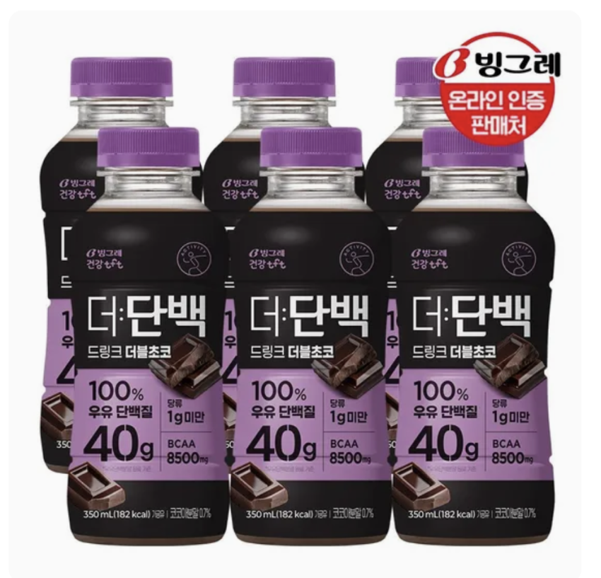 더단백 드링크 더블초코 350ml 20개 49,940원
