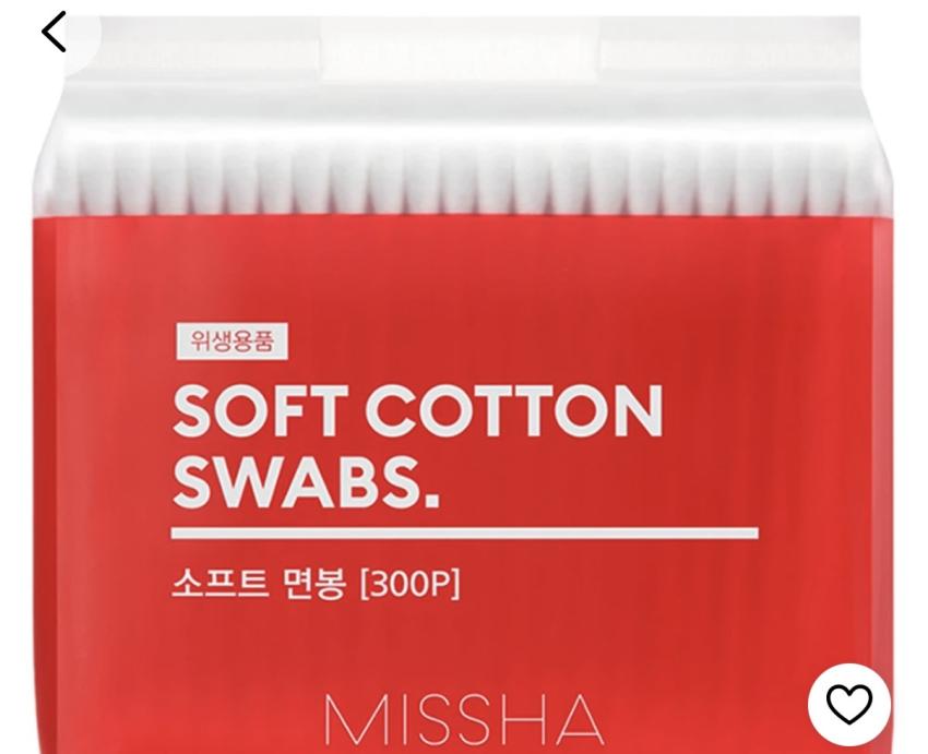 미샤 면봉 300개 / ₩1,270