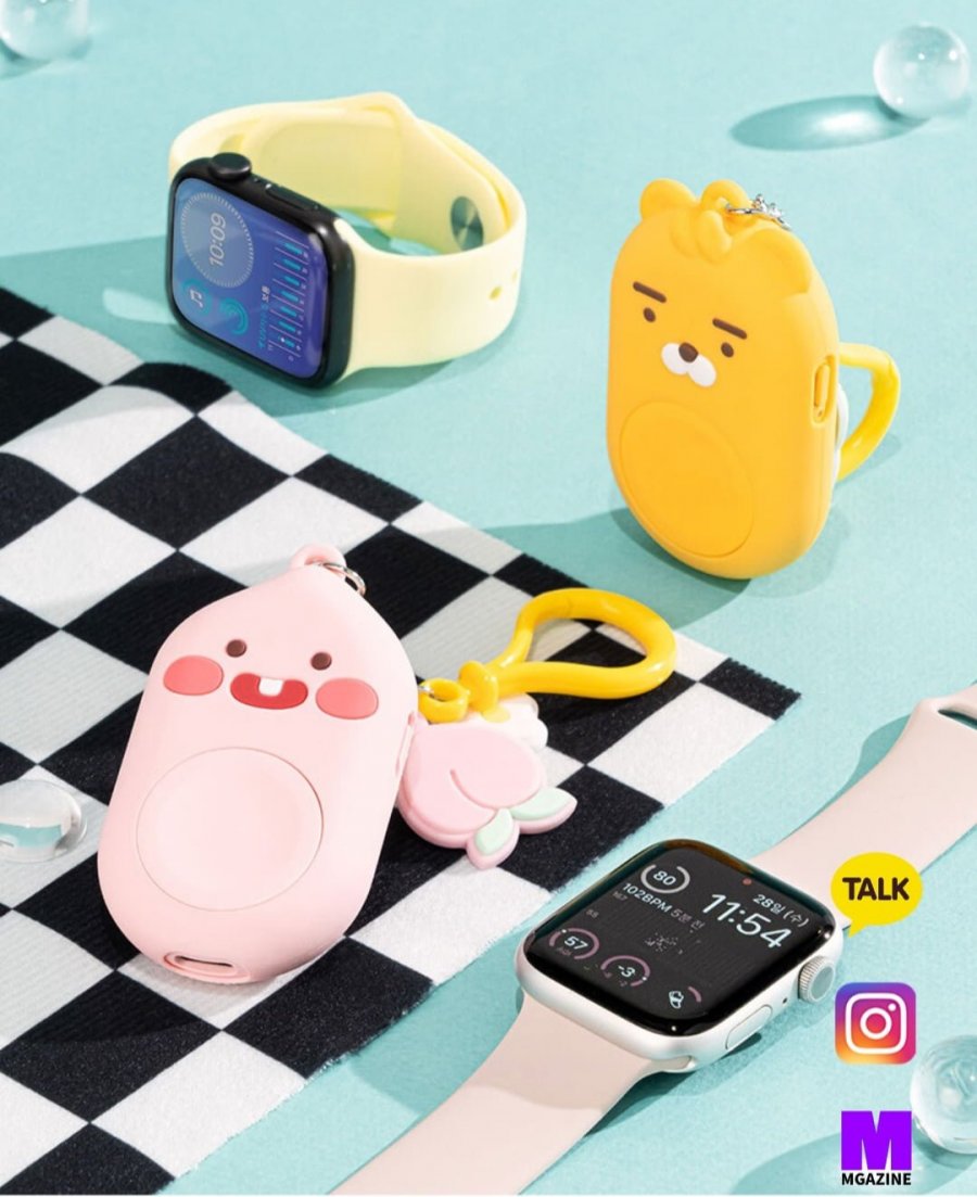 리틀프렌즈 워치톡 애플워치 보조배터리 1200mAh (6,900원/3,500원)