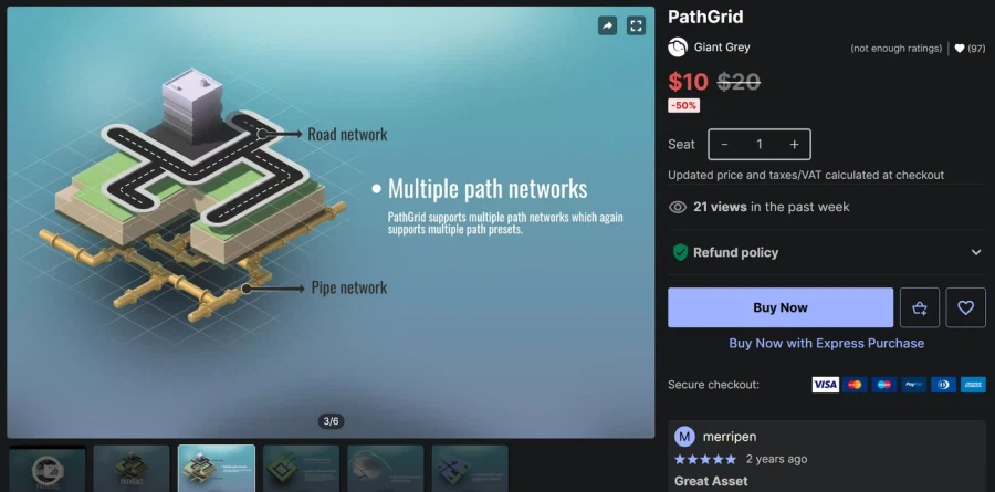 (무료) PathGrid
