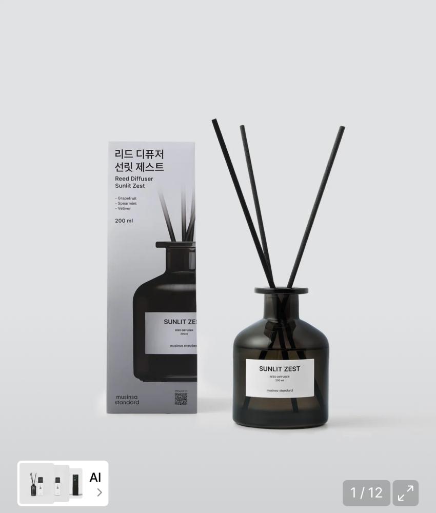 무탠다드 리드 디퓨저 200ml 19,840원