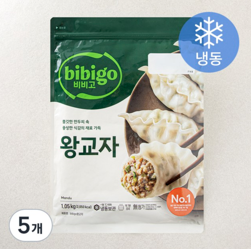 비비고 왕교자 (냉동), 1.05kg, 5개 35,880원