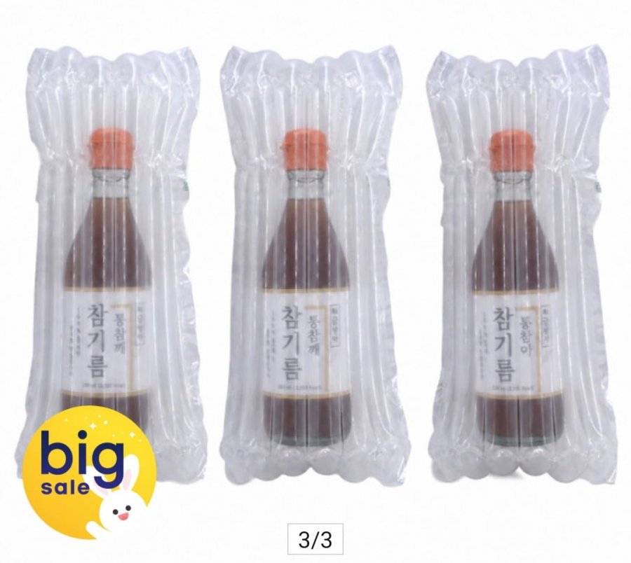 통참깨 참기름 350ml 3병 (13,900원/무료)