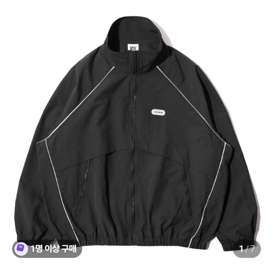 남녀공용 파이핑 바람막이(38,900원/무배)
