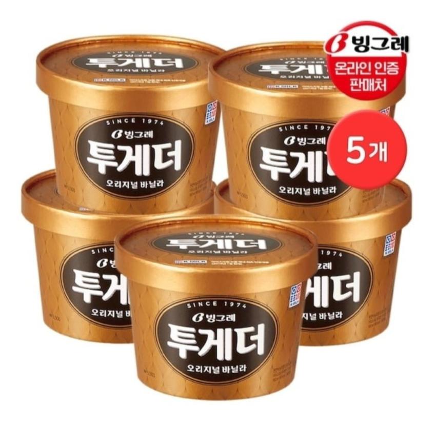 투게더 바닐라 오리지널 900ml 5개 20,940원