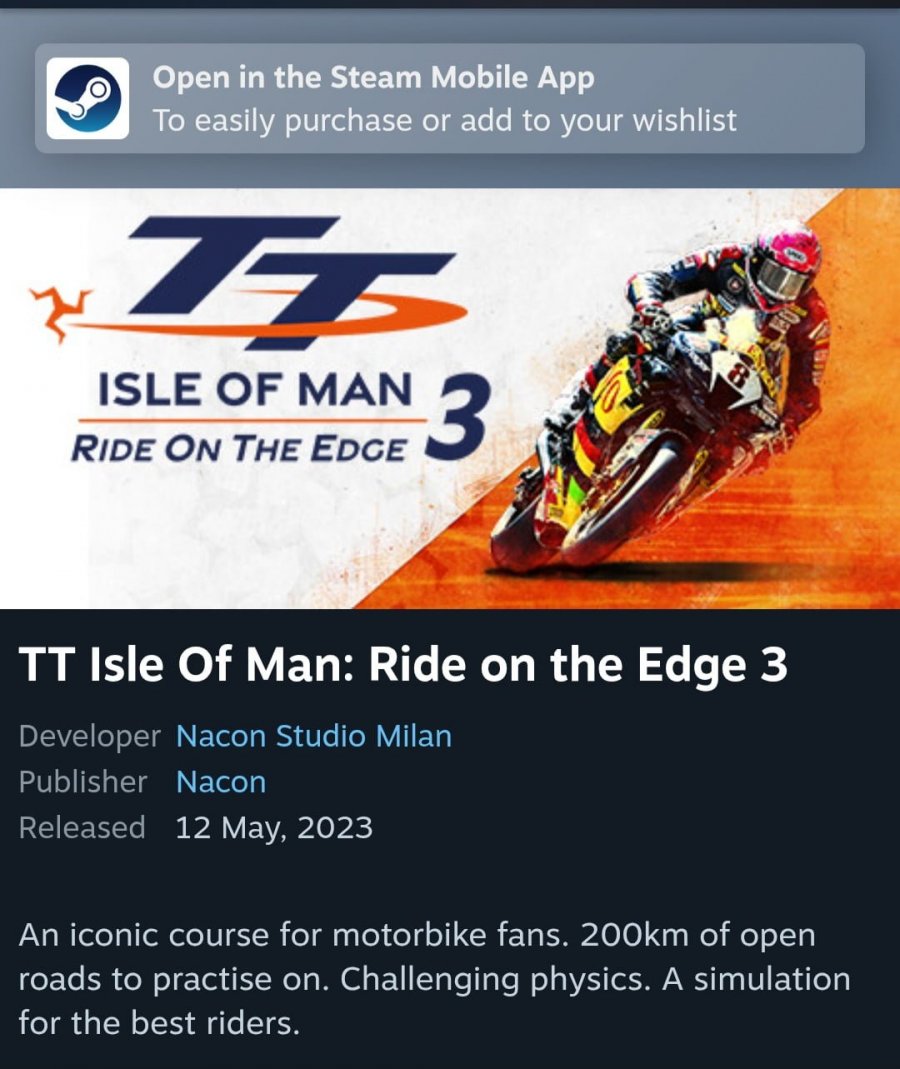 TT Isle Of Man: Ride on the Edge 3 (2,650원,무료)