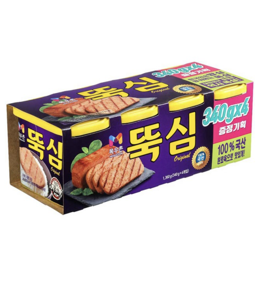 목우촌 뚝심, 340g, 4개 10,440원