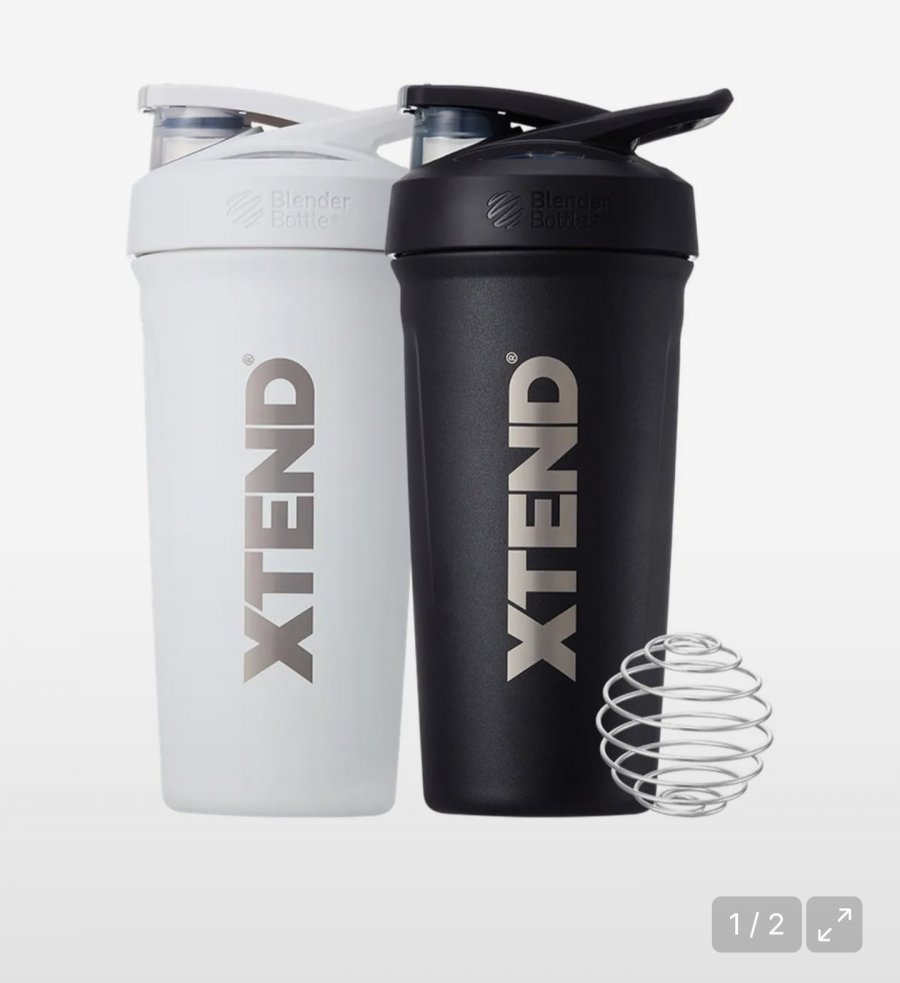엑스텐드 블랜더보틀 스트라다 인슐레이티드 710ml (블랙/화이트) (19,030원/무료)