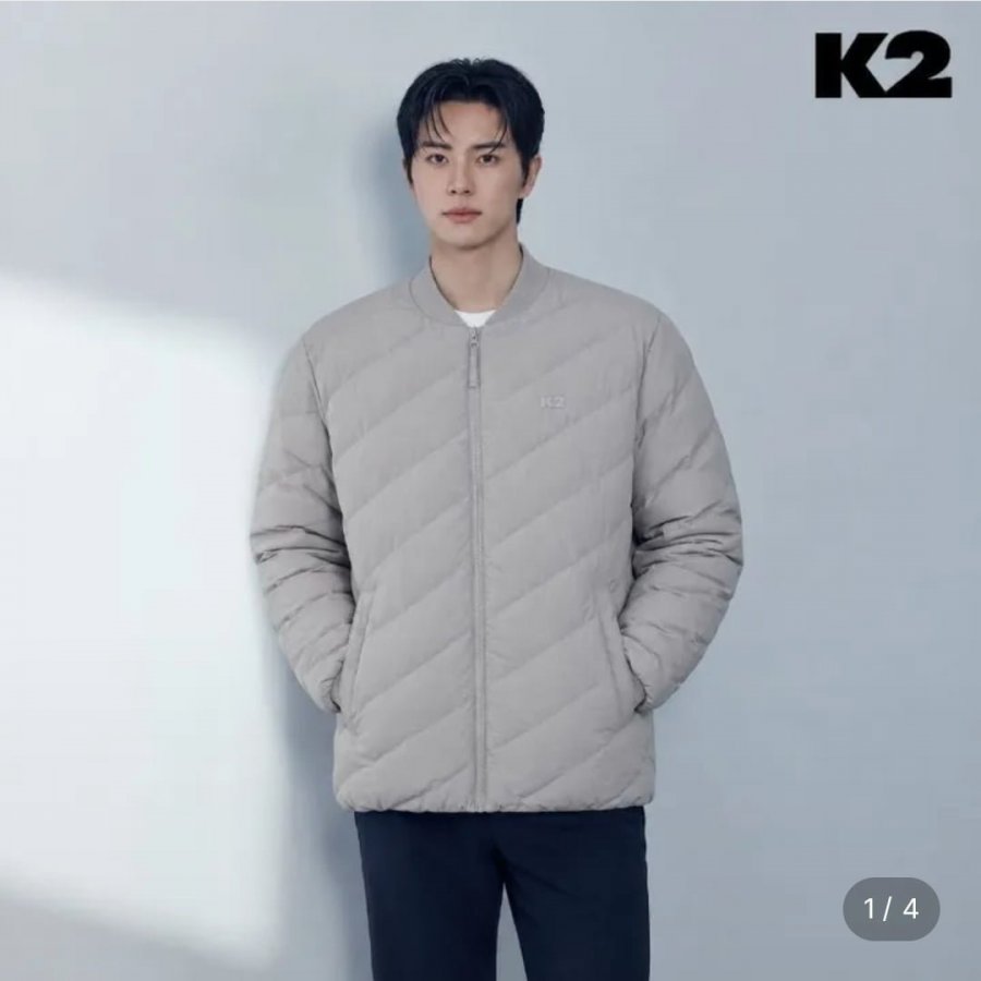 K2 남성 실크스타 MOVE 경량 구스 다운 (84,320원/무료)