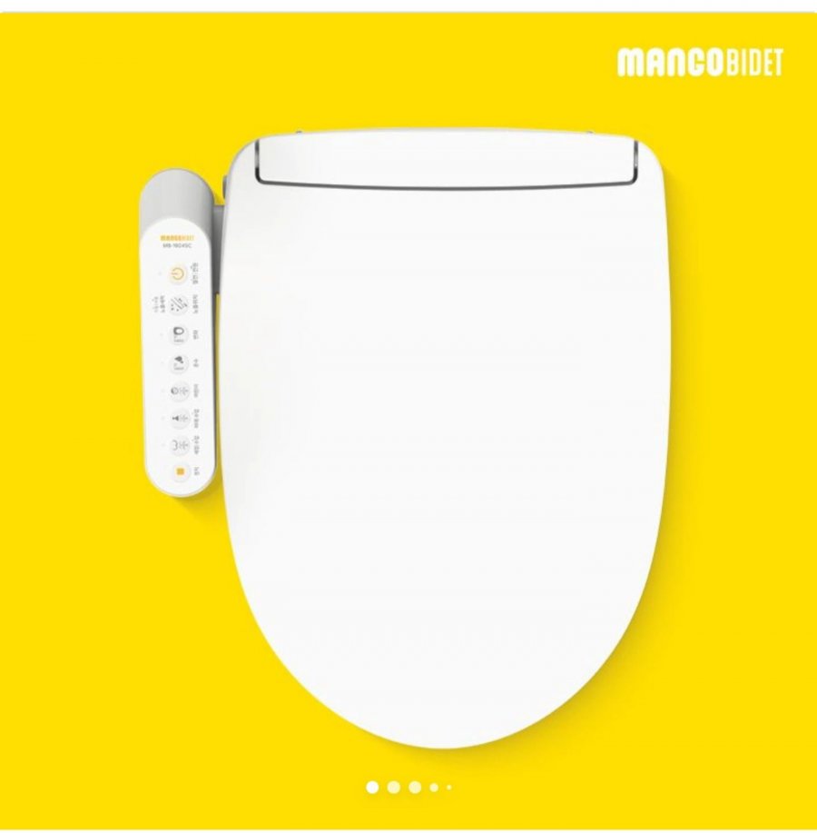 망고비데 26년형 스테인리스 직수 방수 비데 MB-1804SC (99,900원/무료)