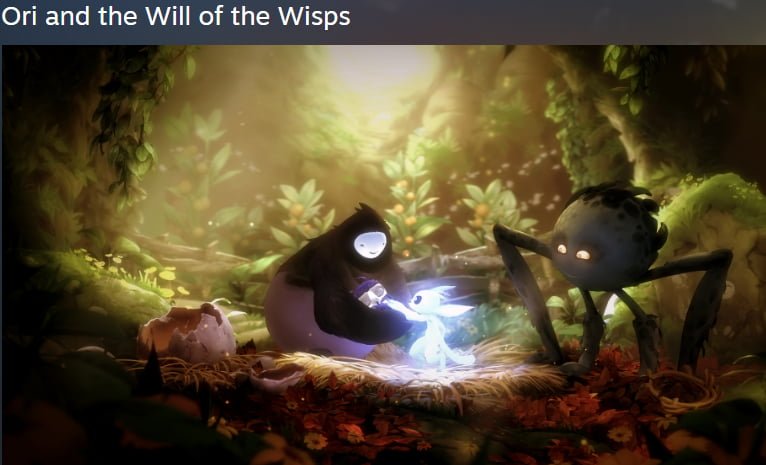 Ori and the Will of the Wisps 등 90%게임 5종 (2,990원,무료)