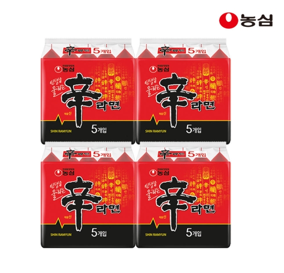 신라면 20 11,280원/짜파게티 20 15,110원/너구리 20 13,090원/신너짜/육김사 등