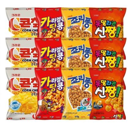 콘칲3 + 신짱3 + 카땅3 + 죠리퐁3) 639g 8,800원 (무배)