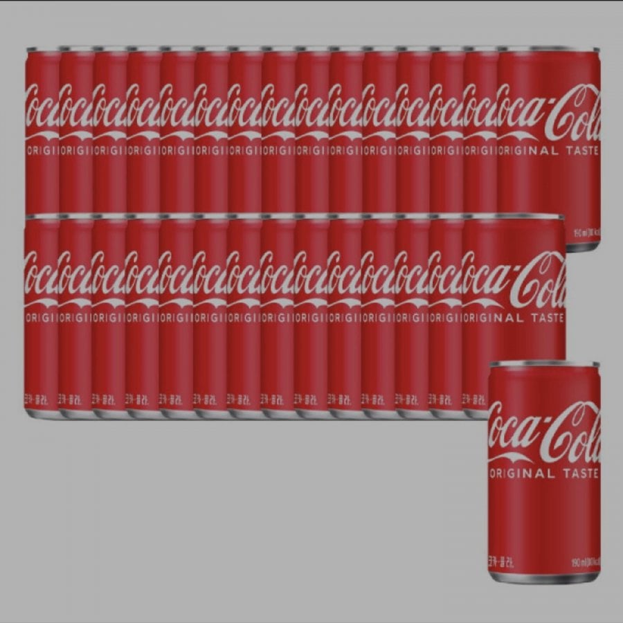코카콜라 190ml 30캔 (16,990원 / 무배)