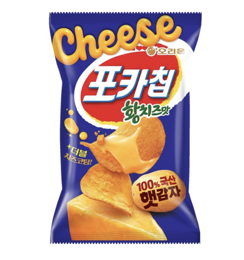 포카칩 오리온 황치즈, 60g, 1개 2,000원
