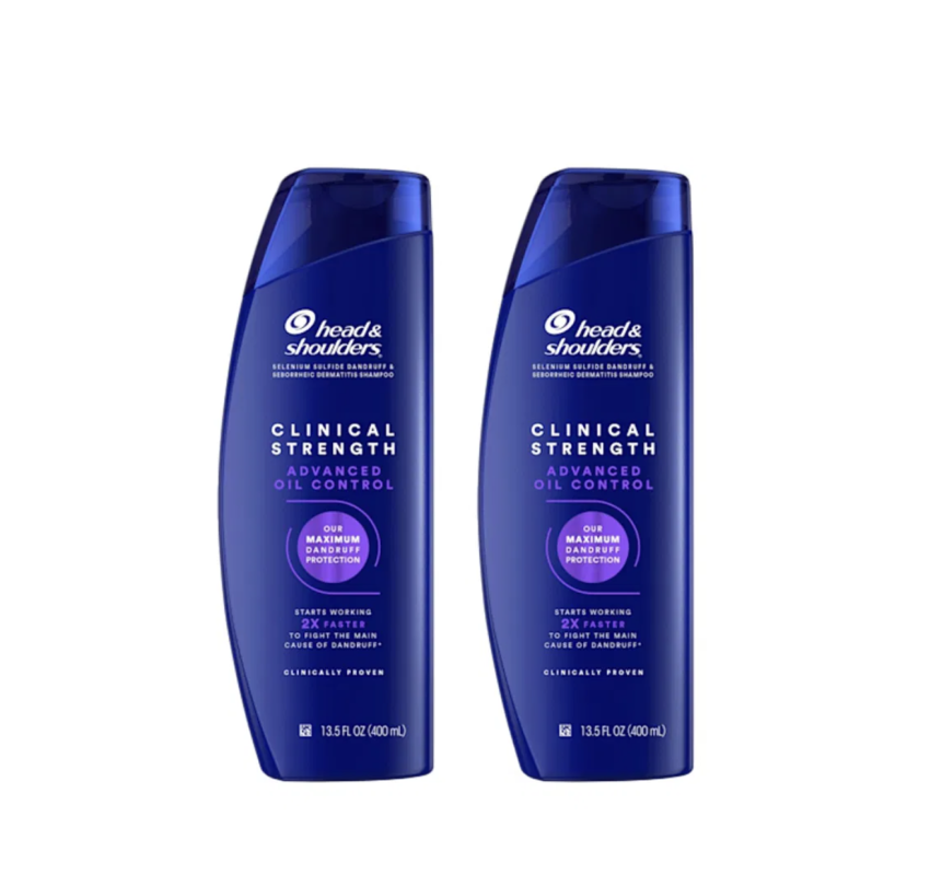 1+1 헤드앤숄더 클리니컬 스트렝스 어드밴스드 오일 컨트롤 비듬 샴푸 400ml